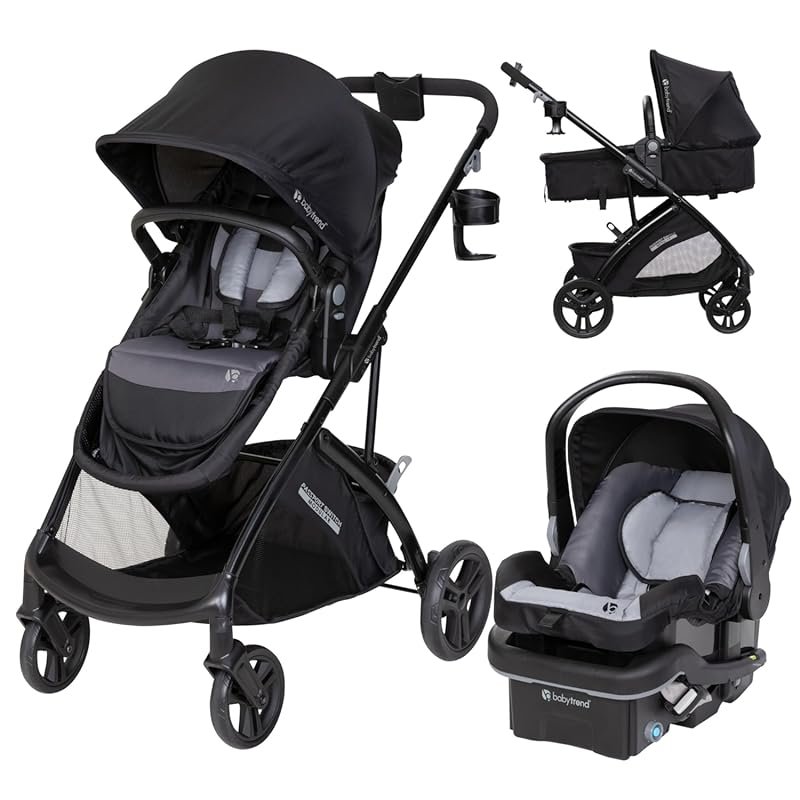 Baby Trend Passport Switch 6-in-1 Travel System with Infant Car Seat I