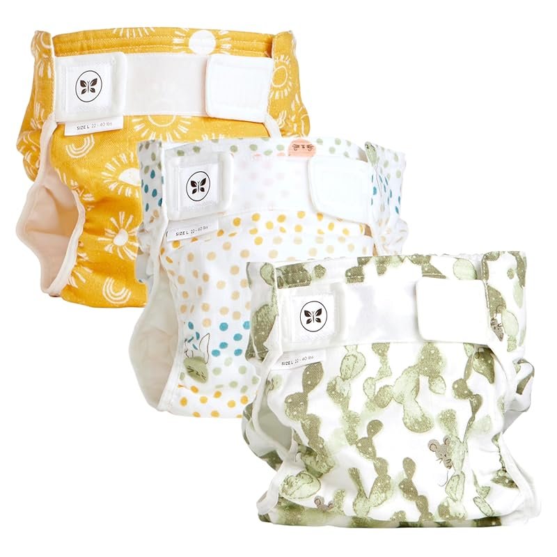 Honest hybrid cloth diaper covers large 22 to 40 lbs pocket sling stop