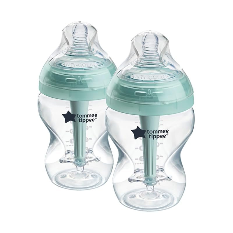 Tommee Tippee Anti Colic 9 oz Baby Bottle Slow Breast Like Nipple Keep