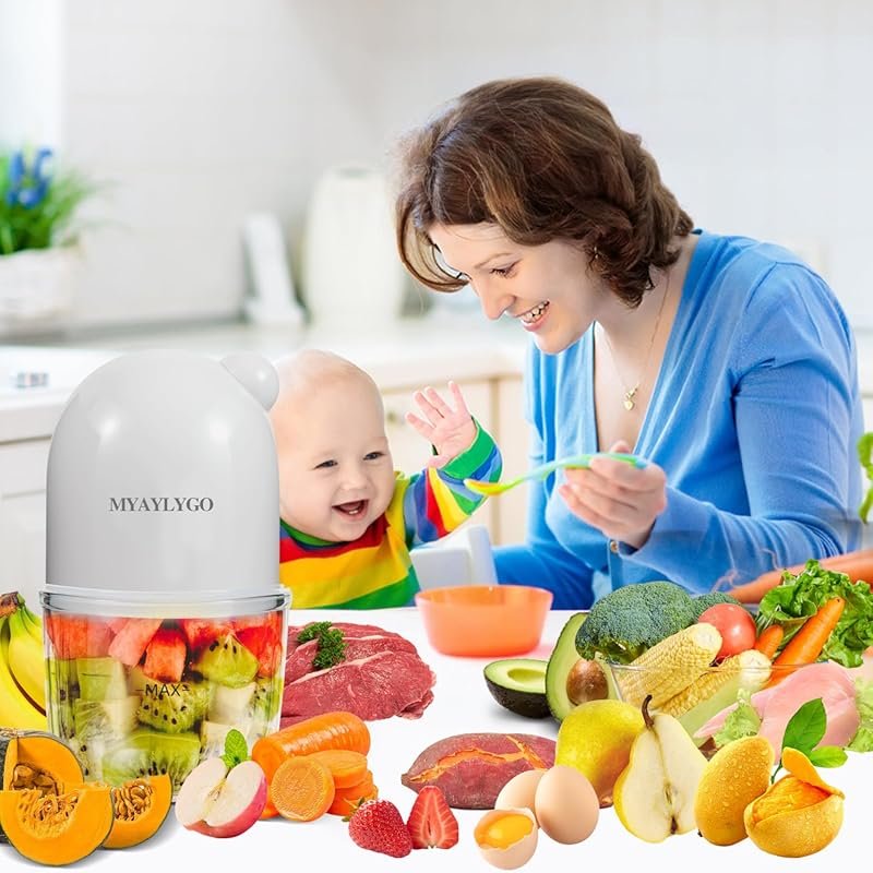 Baby Food Blender and Maker for Fruits Vegetables and Meat Easy to Use