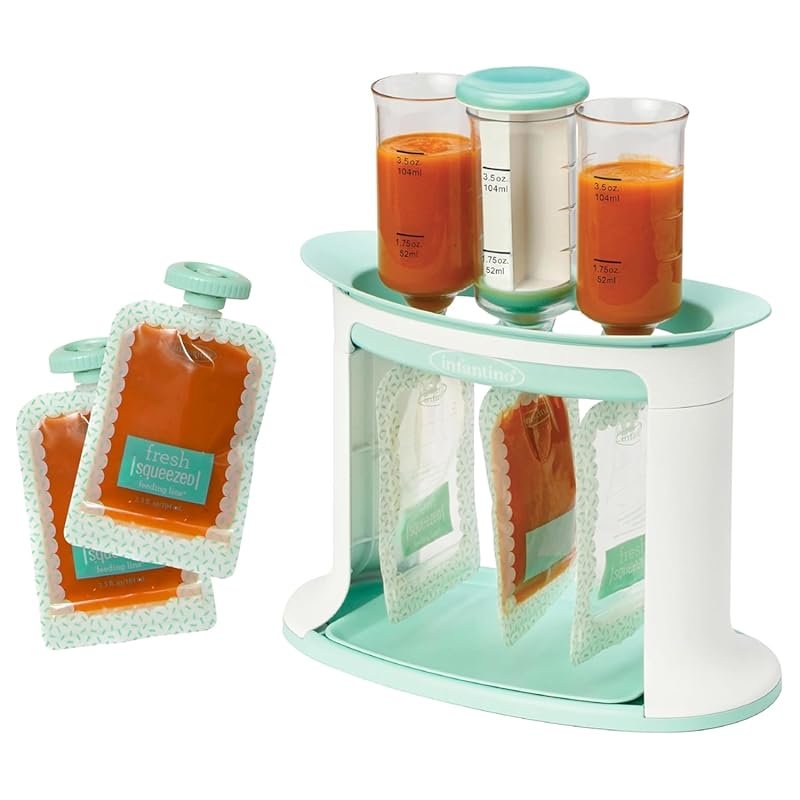 Infantino Squeeze Station is a Pouch Filling Station for Homemade Baby
