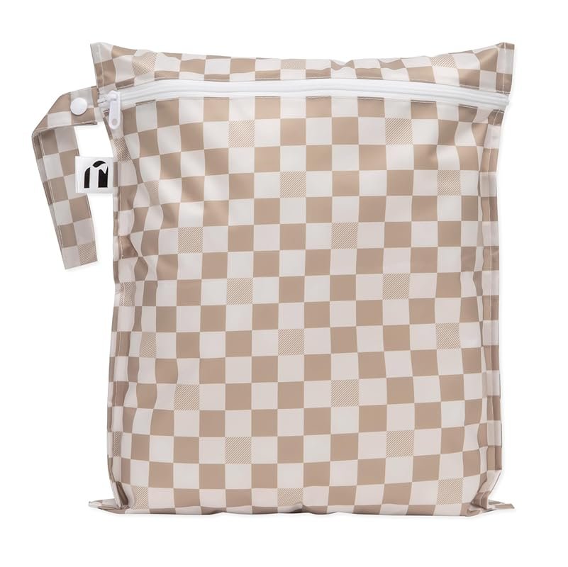 Roamio Waterproof Wet Bag, Reusable Cloth Diaper Wet Bag with Zipper a