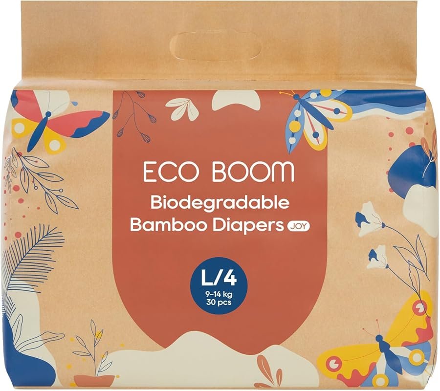 ECO BOOM Size 4 Diapers