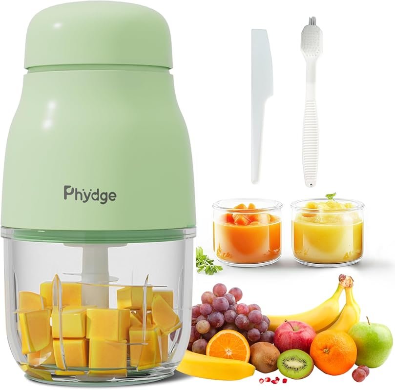 Phydge Baby Food Maker and Blender for Quick Purees with Fruits and Ve