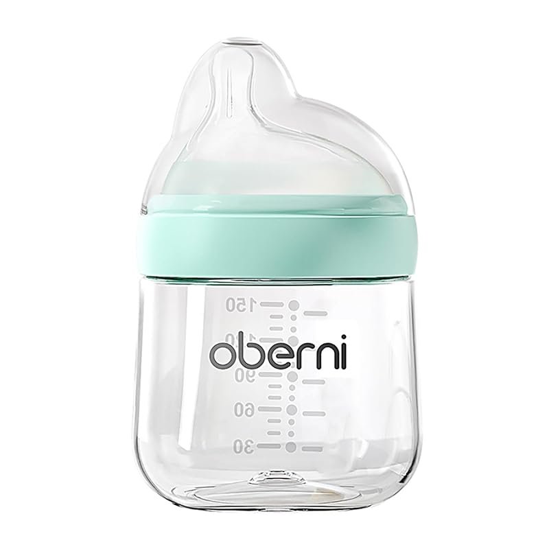 PP 5oz Anti Colic Wide Neck Bottle with Natural Slow Flow Nipple Helps