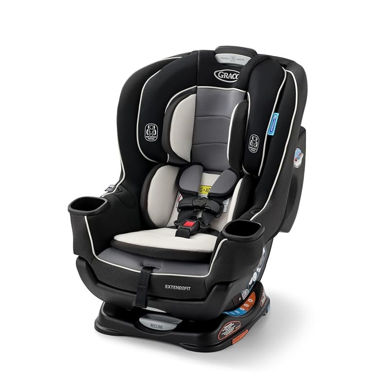 Graco Extend2Fit Convertible Car Seat with Adjustable Extension Panel 