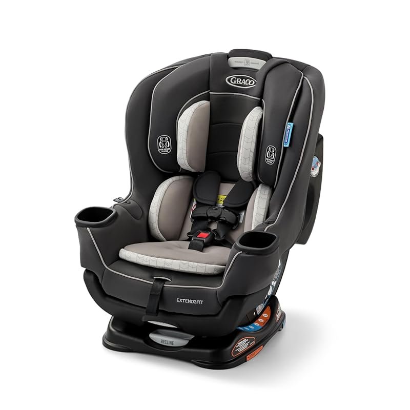 Graco Extend2Fit convertible baby car seat with extension for extra le