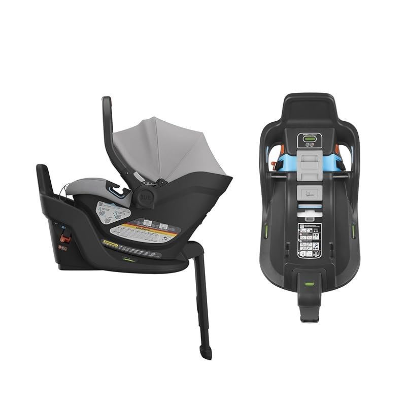 UPPAbaby Aria Infant Car Seat with extra base just under 6 lbs XL cano