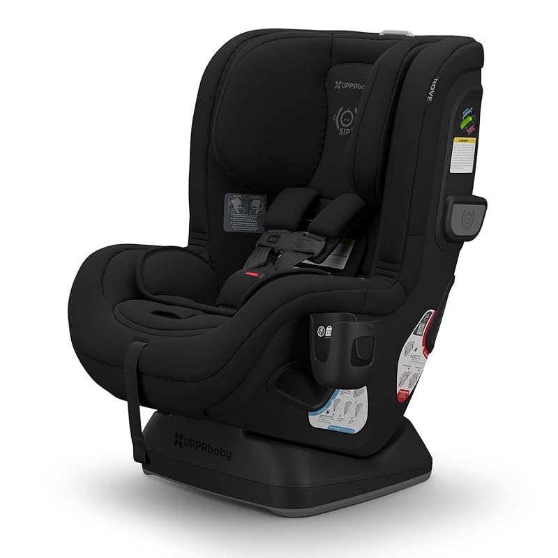 UPPAbaby Rove convertible rear-to-forward baby car seat, quick secure 