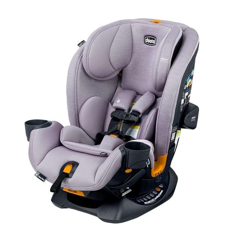 Chicco OneFit LX All-in-One Convertible Car Seat with LeverLock Installation for Ages 9 Months to 4 Years
