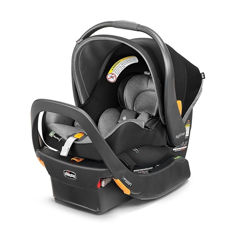 Chicco KeyFit Max ClearTex Infant Car Seat with Base Rear Facing Four 