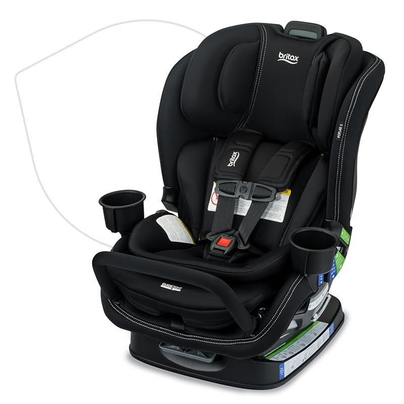 Britax Poplar S Convertible Car Seat, 2-in-1 Slim 17-Inch Design with 