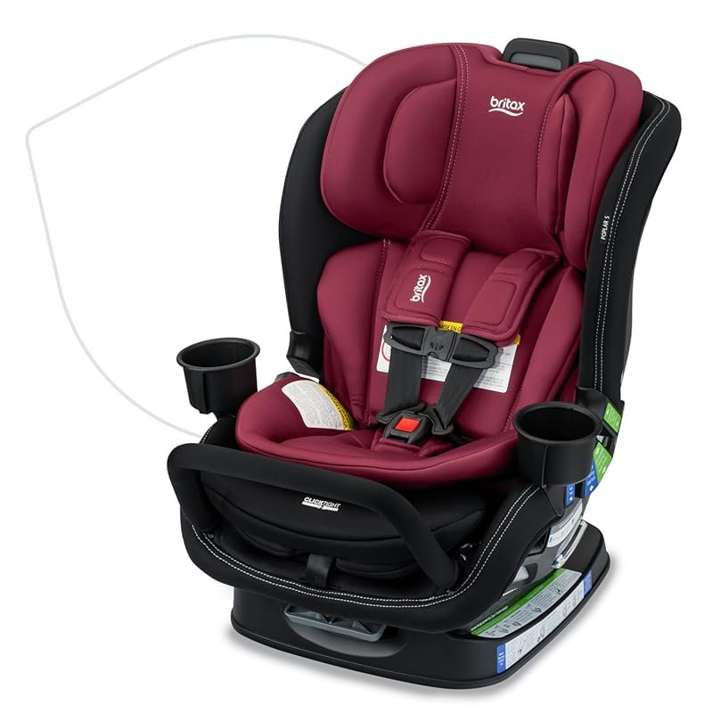 Britax Poplar S 2-in-1 Convertible Car Seat, Slim 17-Inch Design with 