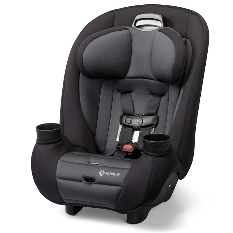 Safety 1st Ellaris 3-in-1 Convertible Car Seat Smokey Haze Slim-Fit Re