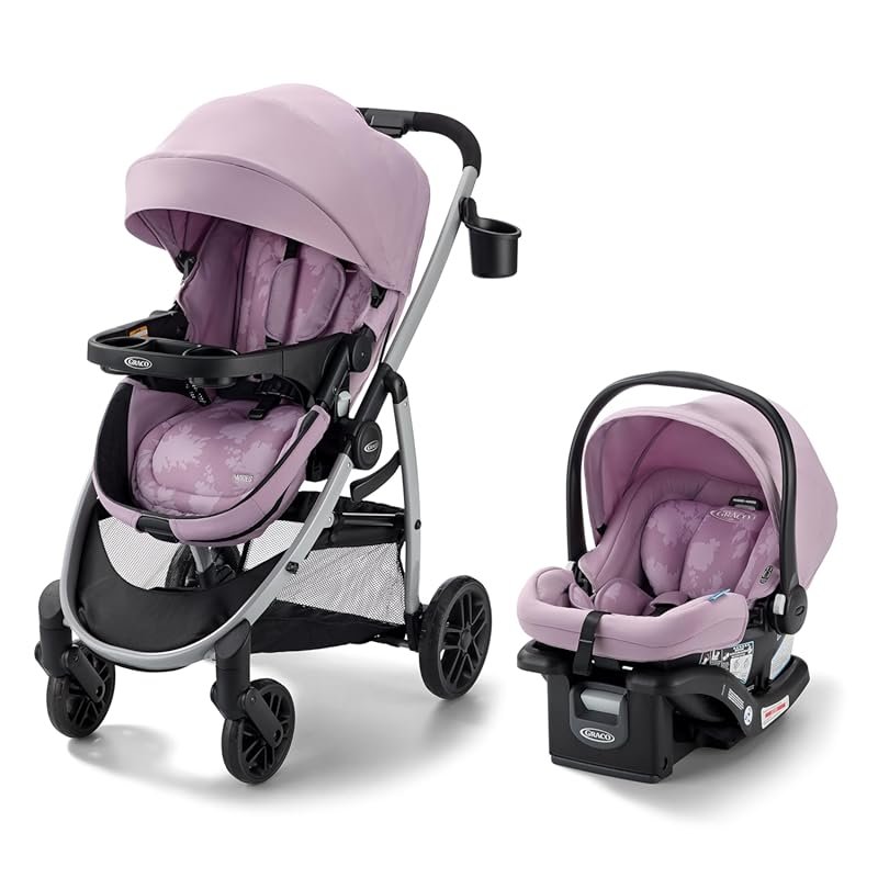 Graco Modes Pramette 3-in-1 Travel System with Rear Facing Infant Car 