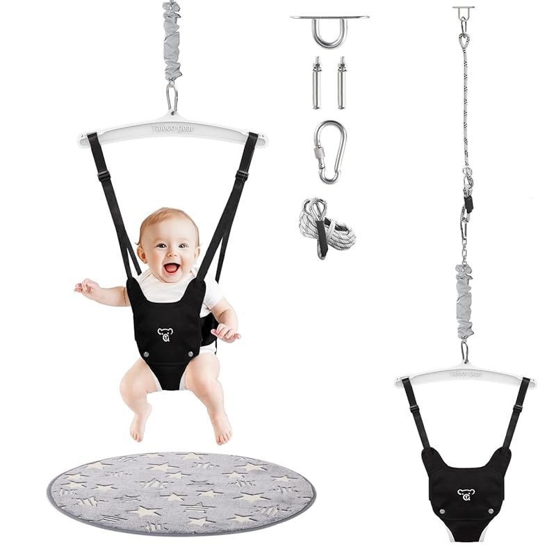 G TALECO GEAR Baby Jumper with a Ceiling Hook for Infant & Toddlers wi