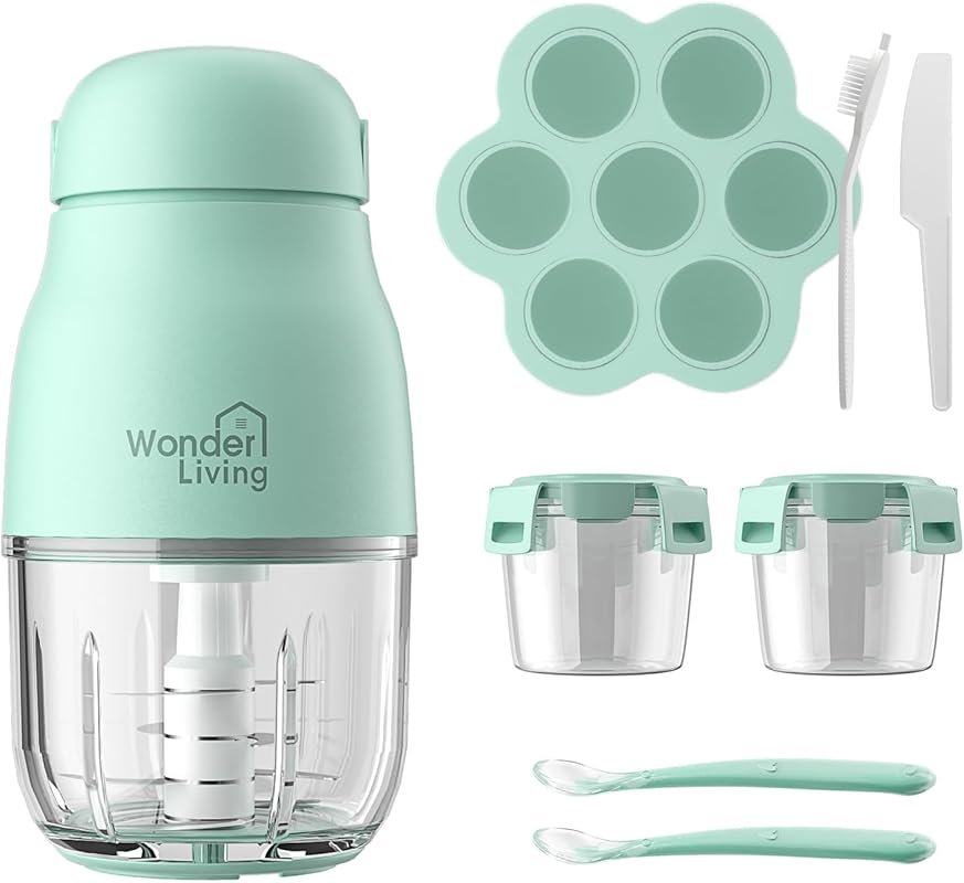 Wonder Living Baby Food Maker and Blender for Fruits, Vegetables, and 