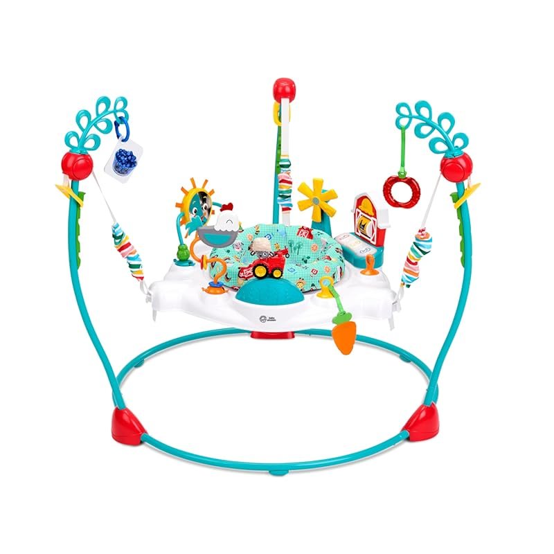 Baby Einstein Farm Explorers 2-in-1 Baby Jumper and Activity Center wi