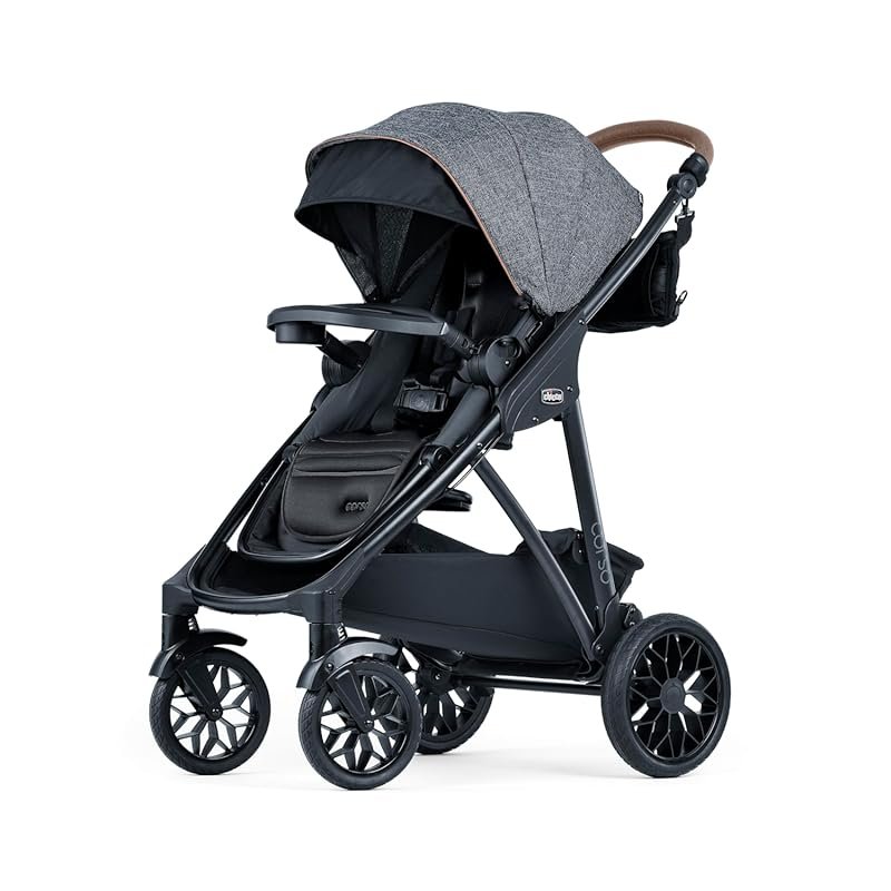 Chicco Corso Primo Modular Quick-Fold Stroller with Car Seat Adapter i