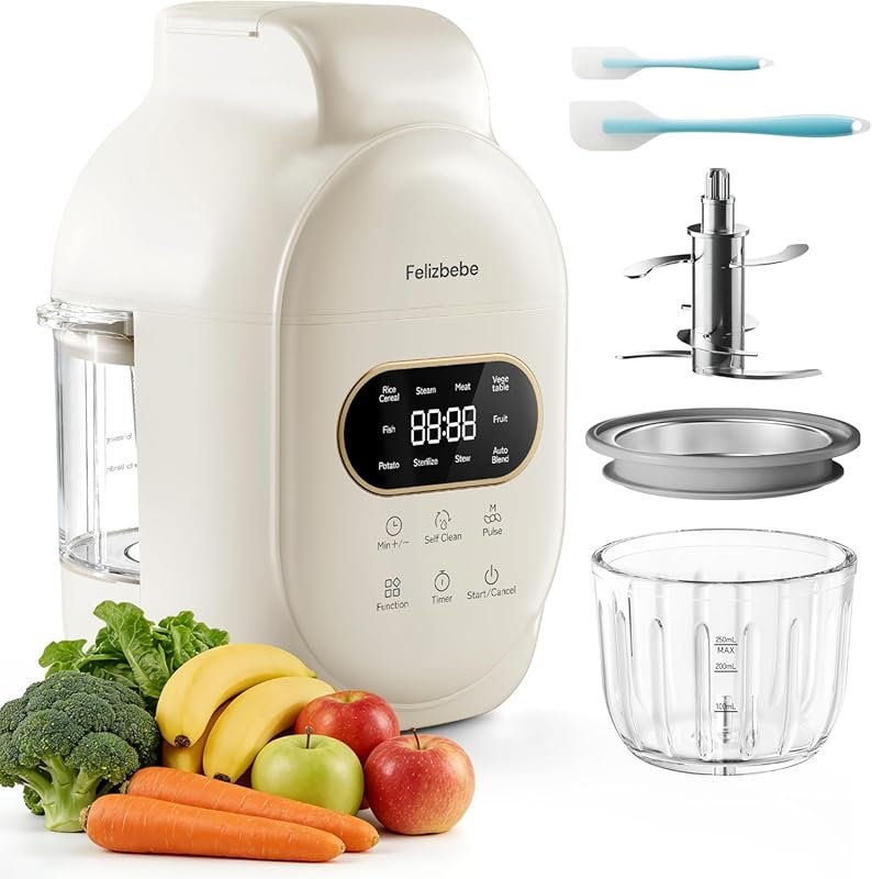 Felizbebe Glass Auto Baby Food Maker