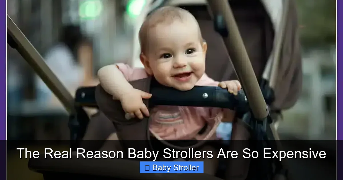 The Real Reason Baby Strollers Are So Expensive