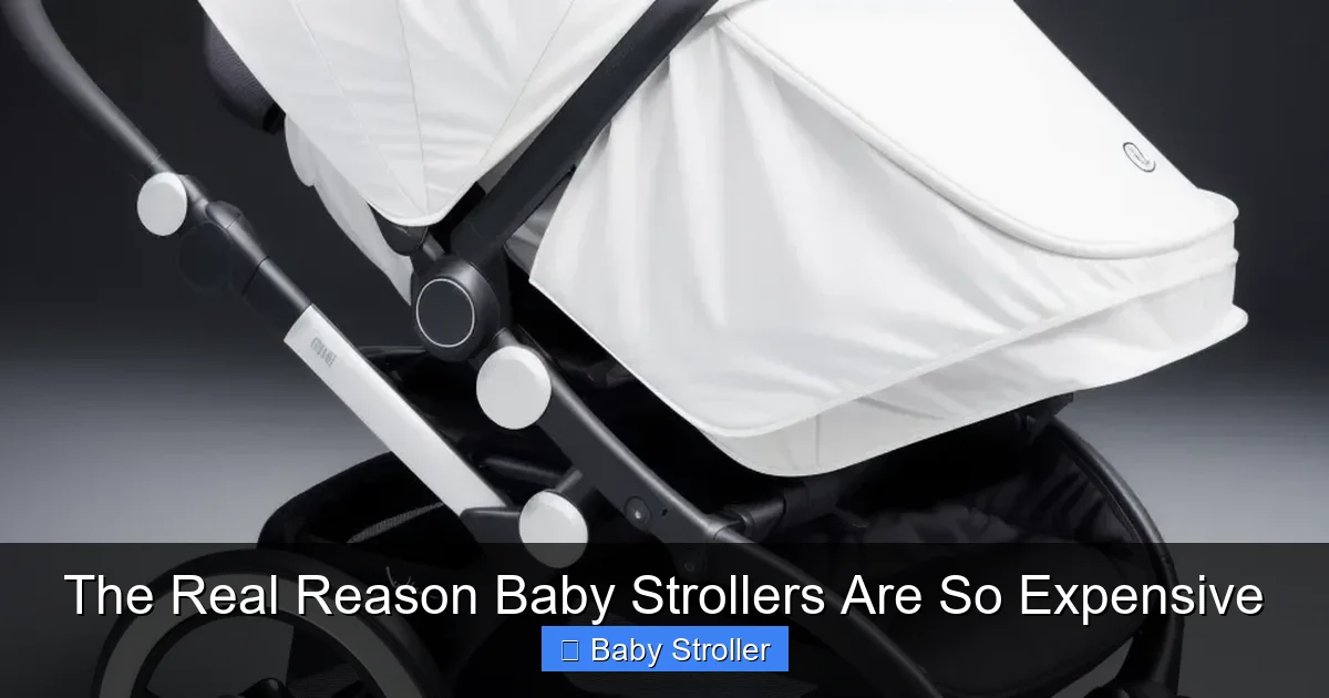 The Real Reason Baby Strollers Are So Expensive