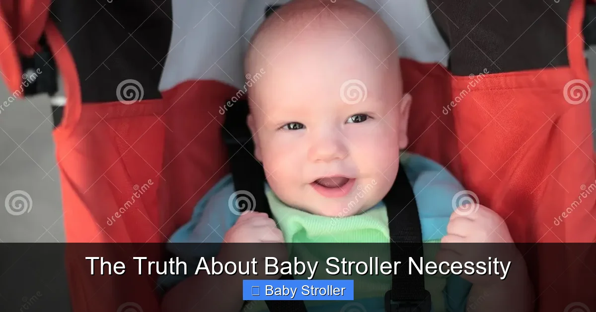 The Truth About Baby Stroller Necessity
