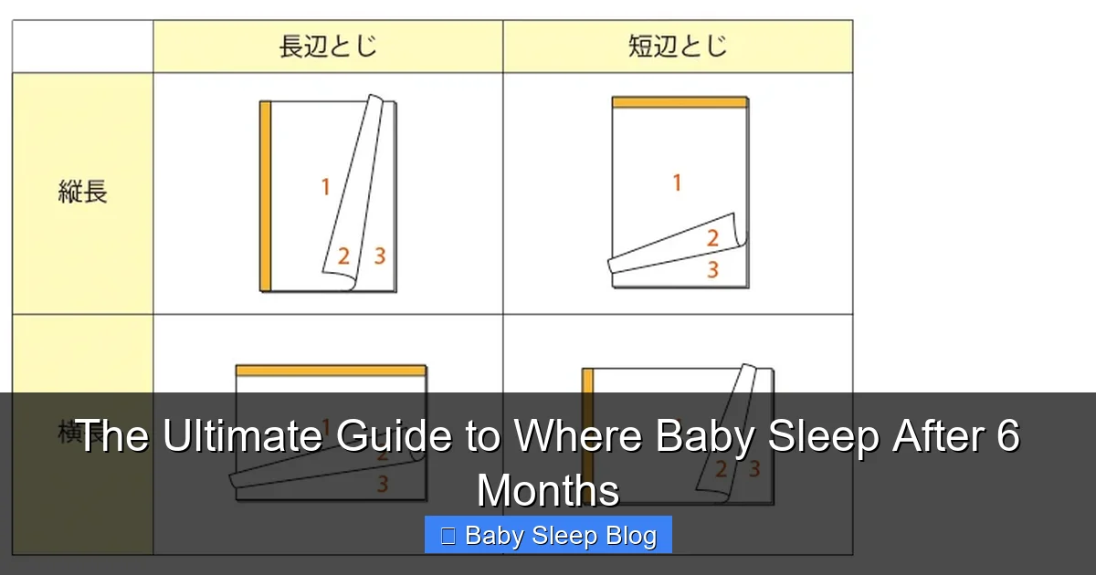 The Ultimate Guide to Where Baby Sleep After 6 Months