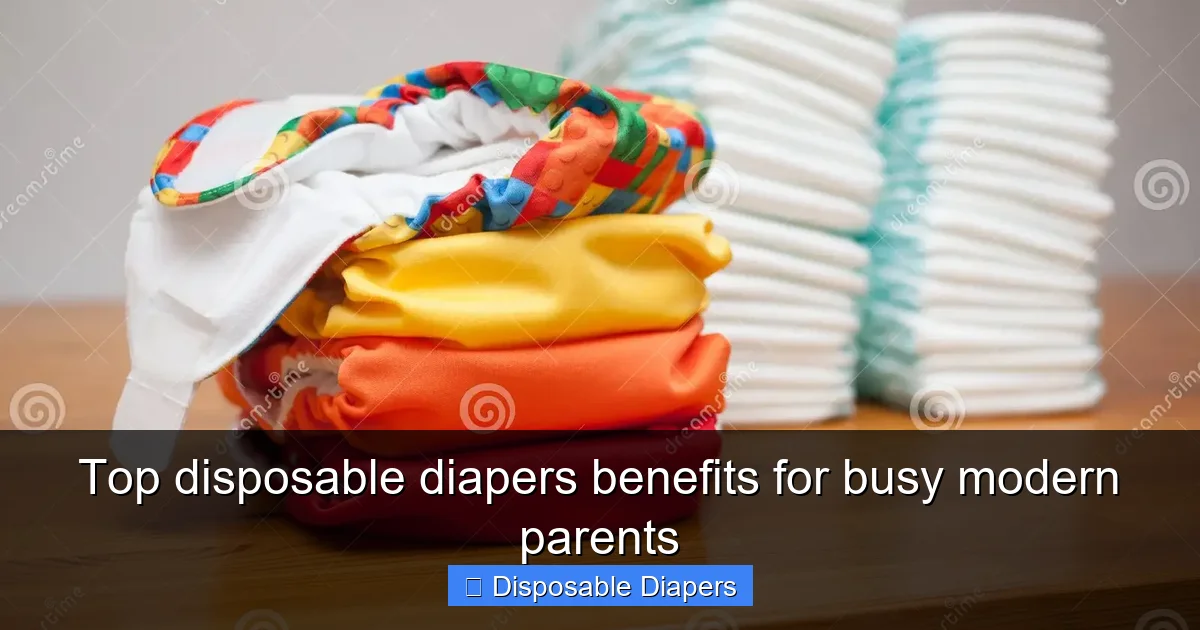 Top disposable diapers benefits for busy modern parents