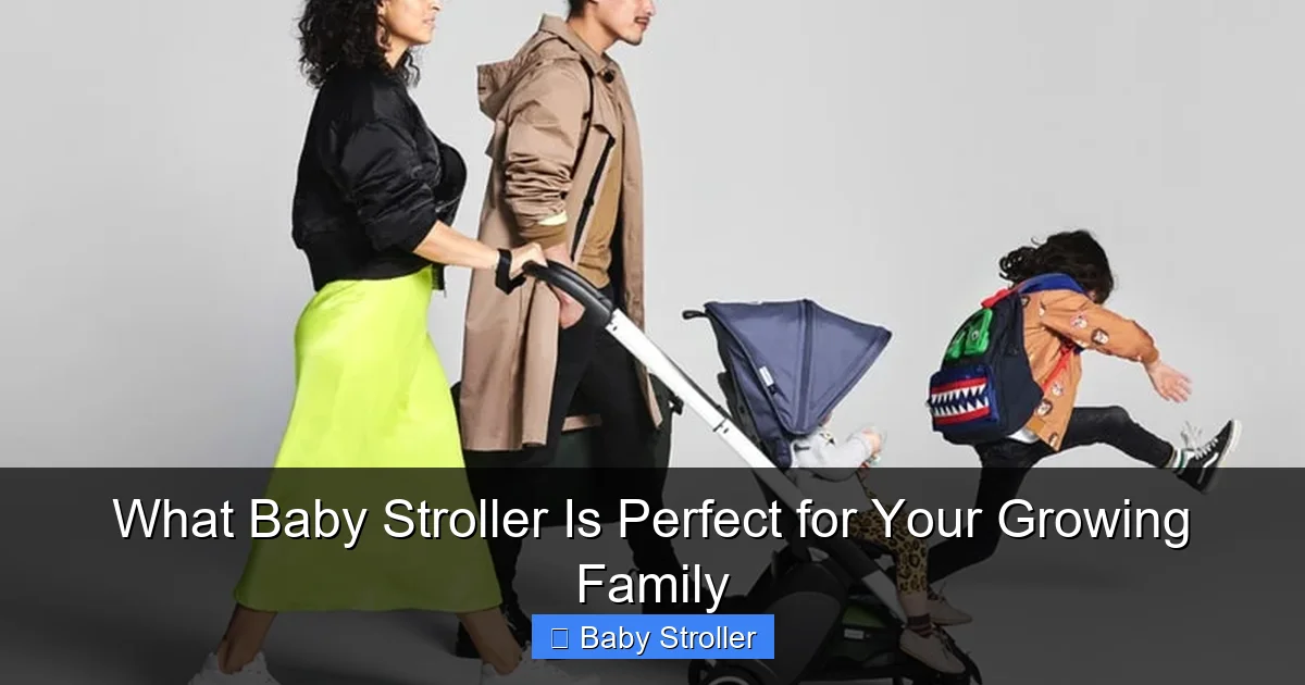 What Baby Stroller Is Perfect for Your Growing Family