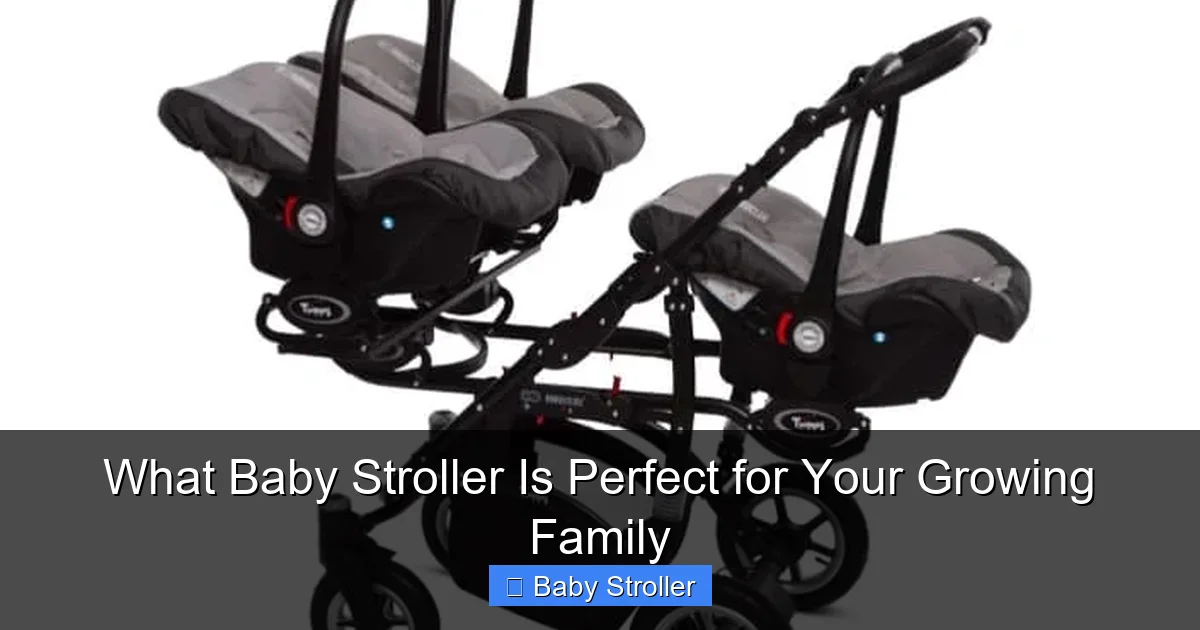 What Baby Stroller Is Perfect for Your Growing Family