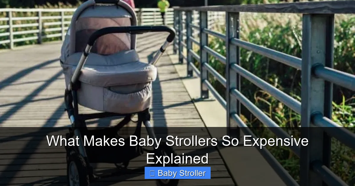 What Makes Baby Strollers So Expensive Explained