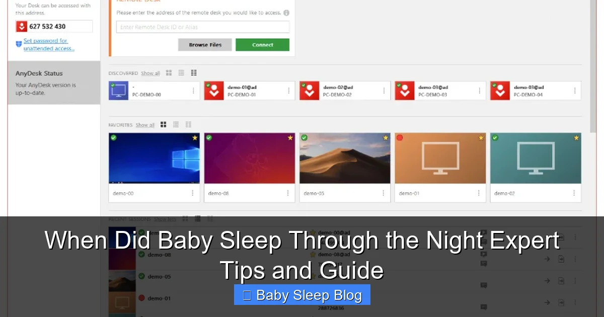 When Did Baby Sleep Through the Night Expert Tips and Guide