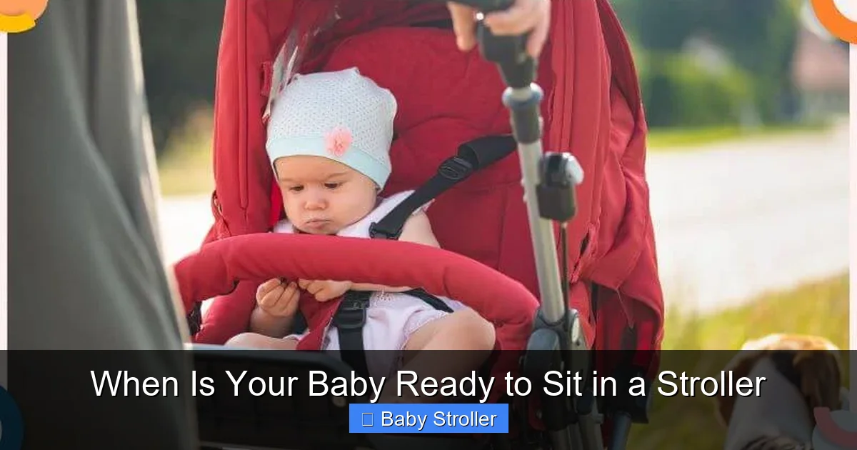 When Is Your Baby Ready to Sit in a Stroller