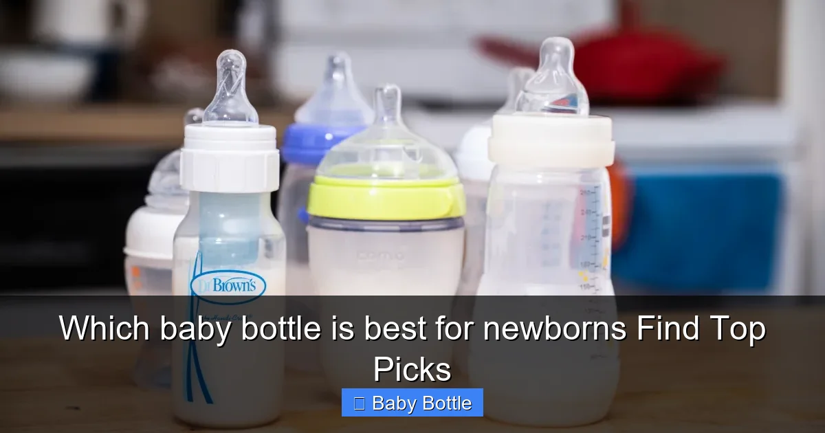 Which baby bottle is best for newborns Find Top Picks