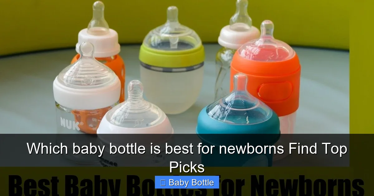 Which baby bottle is best for newborns Find Top Picks