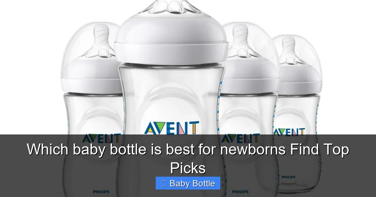 Which baby bottle is best for newborns Find Top Picks