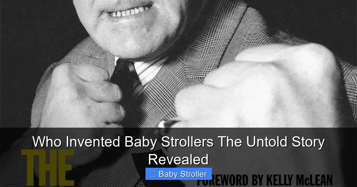 Who Invented Baby Strollers The Untold Story Revealed