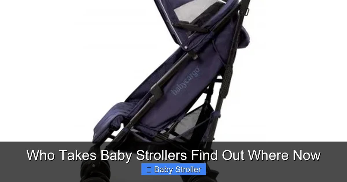 Who Takes Baby Strollers Find Out Where Now