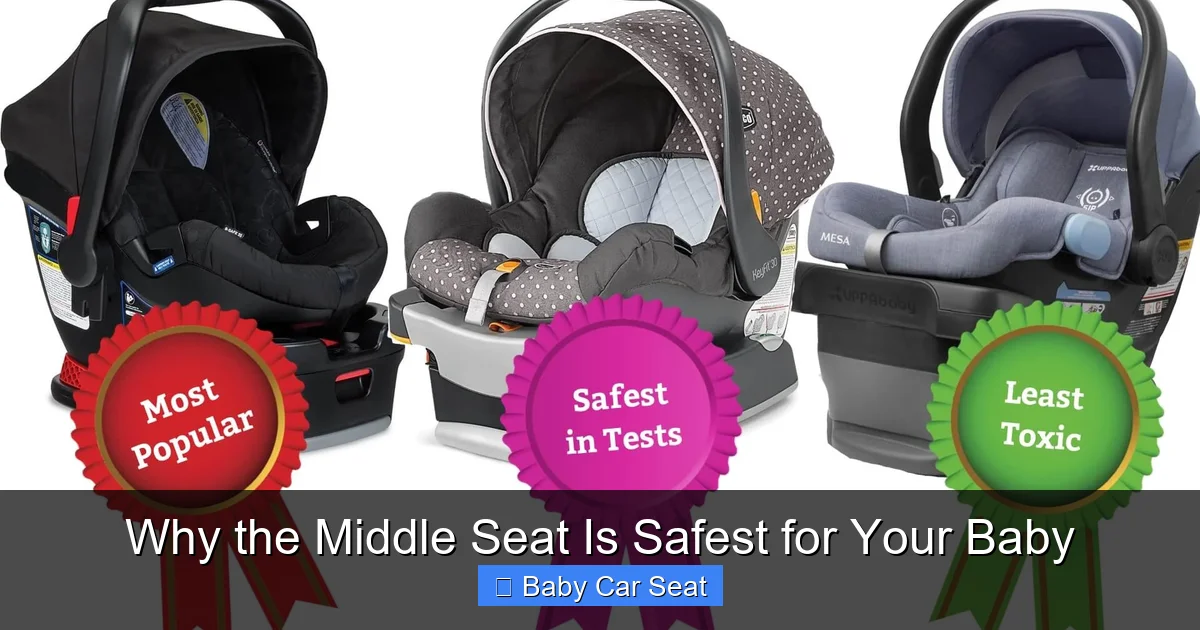Why the Middle Seat Is Safest for Your Baby