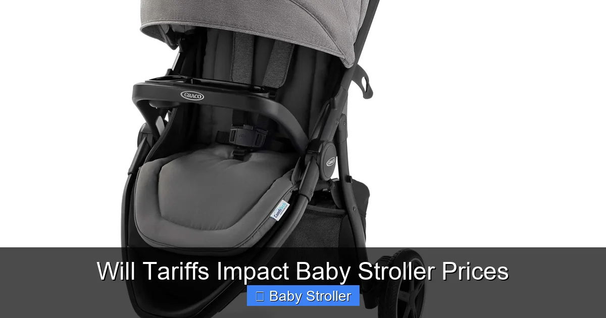 Will Tariffs Impact Baby Stroller Prices